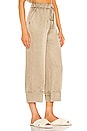 view 2 of 4 Lilith Cropped Pant in Khaki