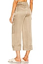 view 3 of 4 Lilith Cropped Pant in Khaki
