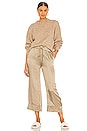 view 4 of 4 Lilith Cropped Pant in Khaki