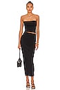 view 4 of 4 Embrace Midi Tube Skirt in Black