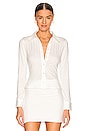 view 1 of 4 ECS Corinne Shirt in White