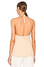 view 3 of 4 Layah Ruched Tie Top in Ivory