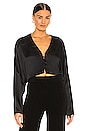 view 1 of 4 Amaya Dolman Top in Black
