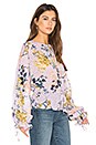 view 2 of 4 Blossom Blouse in Wysteria