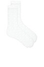 view 1 of 2 Daisy Socks in White
