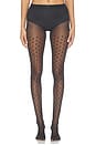 view 1 of 2 Blossom Tights in Black & Black