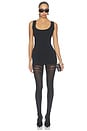view 2 of 2 Infinite Wrap Tights in Black & Black