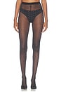view 1 of 2 Shimmer Dots Tights in Black