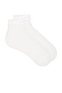 view 1 of 2 Individual 10 Socks in White