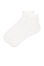 view 2 of 2 Individual 10 Socks in White