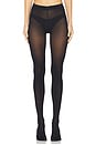 view 1 of 1 JACQUARD タイツ in Deep Night & Black