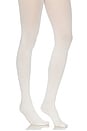 view 1 of 1 Cotton Rib Tights in Ecrue