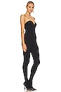 view 2 of 5 x Sergio Rossi Heart Shaped Baily Jumpsuit in Black