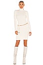 view 1 of 4 Merino Rib Dress in Cream