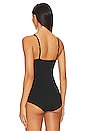 view 3 of 4 Cotton Control 3w Forming Shapewear Bodysuit in Black