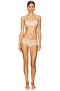 view 5 of 5 Bandeau Bra in Rose Powder