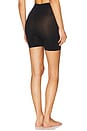 view 3 of 4 Cotton Contour Control Short in Black