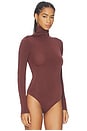 view 3 of 5 Colorado String Bodysuit in Mahogany