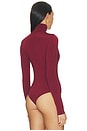 view 5 of 5 Colorado String Bodysuit in Bordeaux