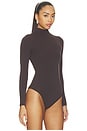 view 4 of 5 Thermal Bodysuit in Dark Wood