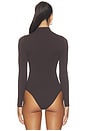 view 5 of 5 Thermal Bodysuit in Dark Wood