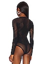 view 4 of 5 Romance Net Bodysuit in Black