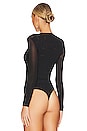 view 4 of 5 Anniversary String Bodysuit in Black