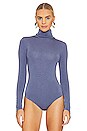 view 2 of 5 Colorado String Bodysuit in Dust Blue