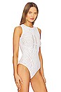view 3 of 5 BODY ZEBRA NET STRING in White