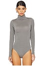 view 2 of 5 Colorado String Bodysuit in Earl Grey