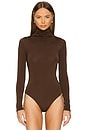 view 2 of 5 Colorado String Bodysuit in Umber