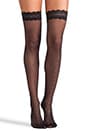 view 1 of 2 Natale Stay Up Thigh Highs in Black