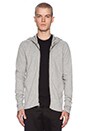 view 2 of 4 Base Full Zip Hooded Sweater in Heather Grey