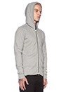 view 3 of 4 Base Full Zip Hooded Sweater in Heather Grey
