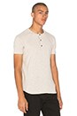 view 2 of 3 Base S/S Henley in H Ash