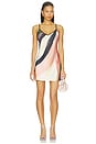 view 1 of 3 Bias Mini Dress in Wave