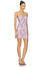 view 2 of 4 Shift Mini Dress in Lavender Sequin