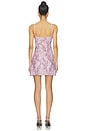 view 3 of 4 Shift Mini Dress in Lavender Sequin