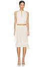view 5 of 6 Frill Midi Skirt in Ivory