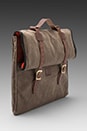 view 3 of 4 15 inch E. Homes Laptop Case in Brown