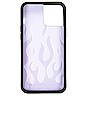 view 3 of 3 iPhone 12 Pro Max Case in Lavender Flames