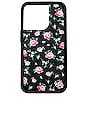 view 1 of 3 COQUE POUR IPHONE IPHONE 14 PRO in Black & Pink Floral