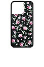 view 1 of 3 Iphone 14 Pro Max Case in Black & Pink Floral