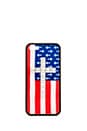 view 1 of 3 American Flag Iphone 5/5S Case in Silver Studded Cross in American Flag Silver Studded Cross