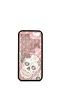 view 3 of 3 Pink Sugar Skull Iphone 5/5S Case in Silver Studded Pyramid in Pink Sugar Skull Silver Studded Pyramid