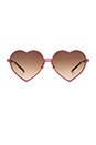view 1 of 3 Lolita Sunglasses in Red & Brown Gradient