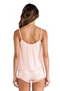 view 3 of 7 Head in The Clouds Cami Pj Set in Peach Peony