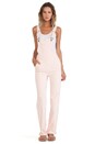 view 1 of 4 Ladonna High-Rise Straight Overall in Rose Bud