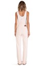 view 3 of 4 Ladonna High-Rise Straight Overall in Rose Bud