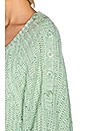 view 4 of 5 Solid Sweater in Mint Chip